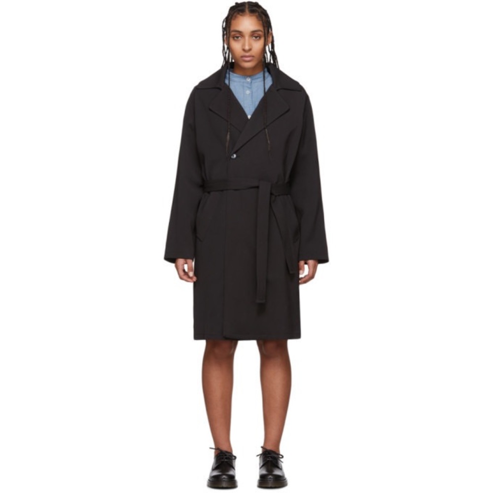 A.P.C. Bakerstreet Coat in Black